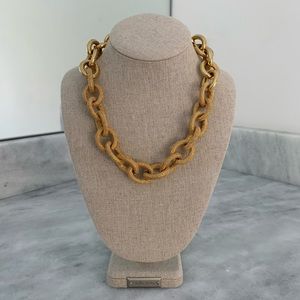 Banana Republic Chunky Gold Link Necklace